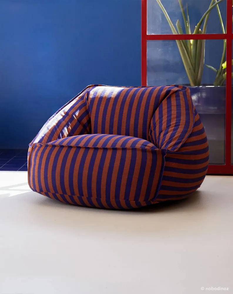 Fabrics - Armchair beanbag - adult size - Ziggy - NOBODINOZ