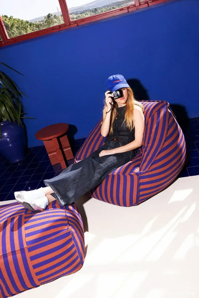 Fabrics - Armchair beanbag - adult size - Ziggy - NOBODINOZ