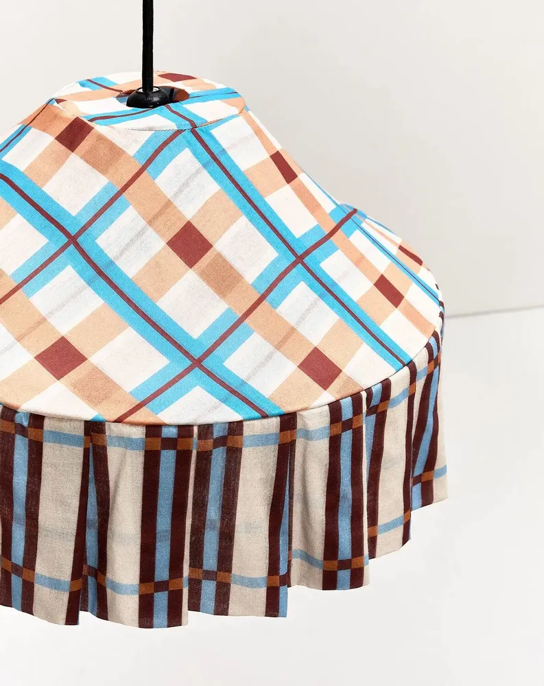 Fabrics - Pendant lampshade diam. 50cm Michelle - NOBODINOZ