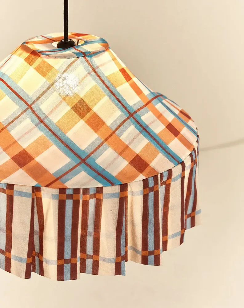 Fabrics - Pendant lampshade diam. 50cm Michelle - NOBODINOZ