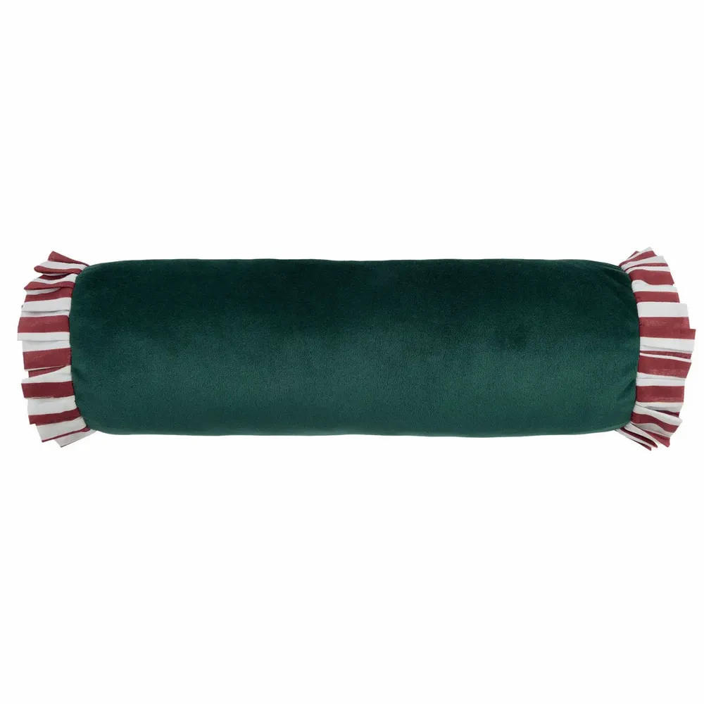 Tissus - Coussin traversin en eco-velours Emily - NOBODINOZ