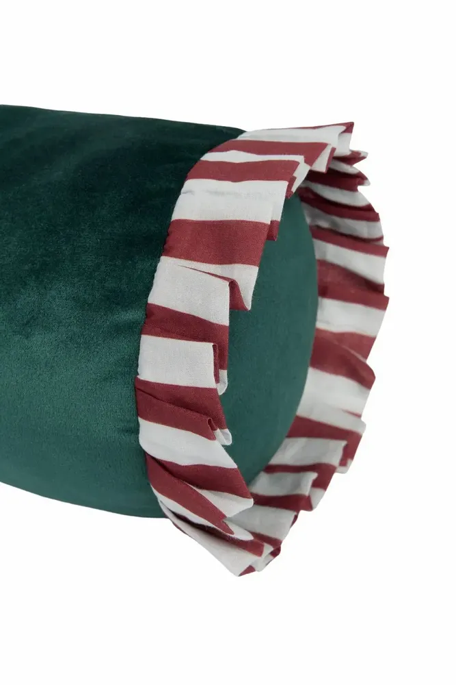 Tissus - Coussin traversin en eco-velours Emily - NOBODINOZ