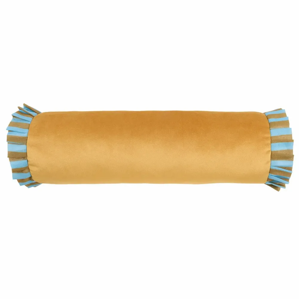 Tissus - Coussin traversin en eco-velours Emily - NOBODINOZ
