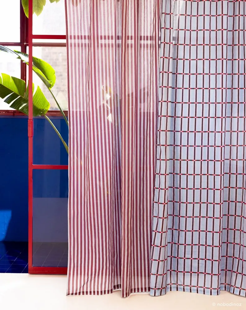 Fabrics - Sheer coton voile curtain Wendy - NOBODINOZ
