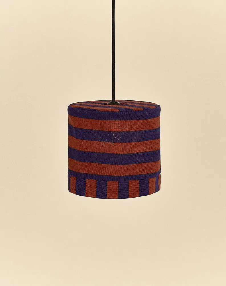 Fabrics - Pendant lampshade diam. 20cm Linda - NOBODINOZ