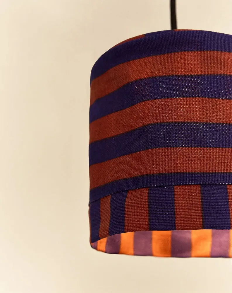 Fabrics - Pendant lampshade diam. 20cm Linda - NOBODINOZ