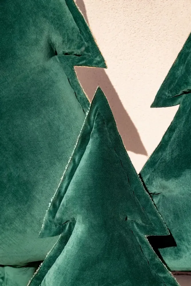 Objets de décoration - Sapin lumineux VERT - ROSE VELOURS