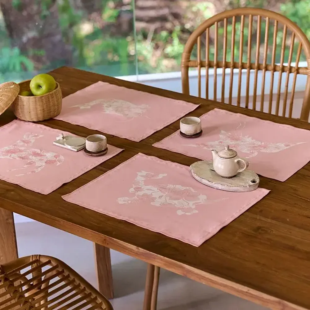 Dessous de plat - Lot de 4 tapis de table Abundance and Blessings - BONEE(LIVING ART BRAND)