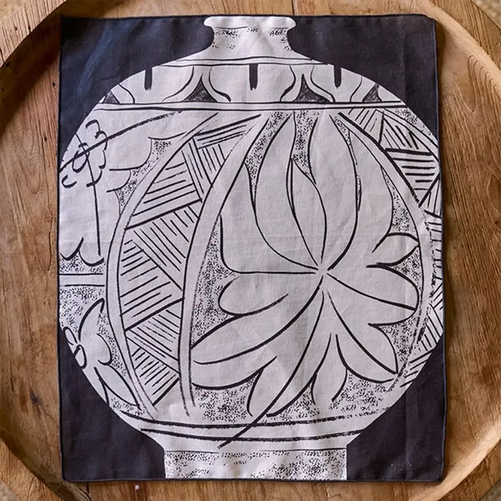 Foulards et écharpes - Tissu Buncheong Celadon (Pyeonbyeong) - BONEE(LIVING ART BRAND)