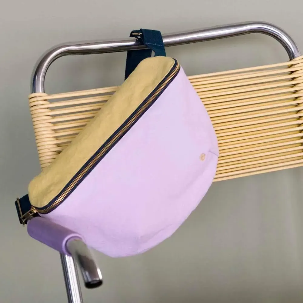 Bags and totes - Bum Bag Tricolo Lilas 19 X 28 - LA CERISE SUR LE GATEAU