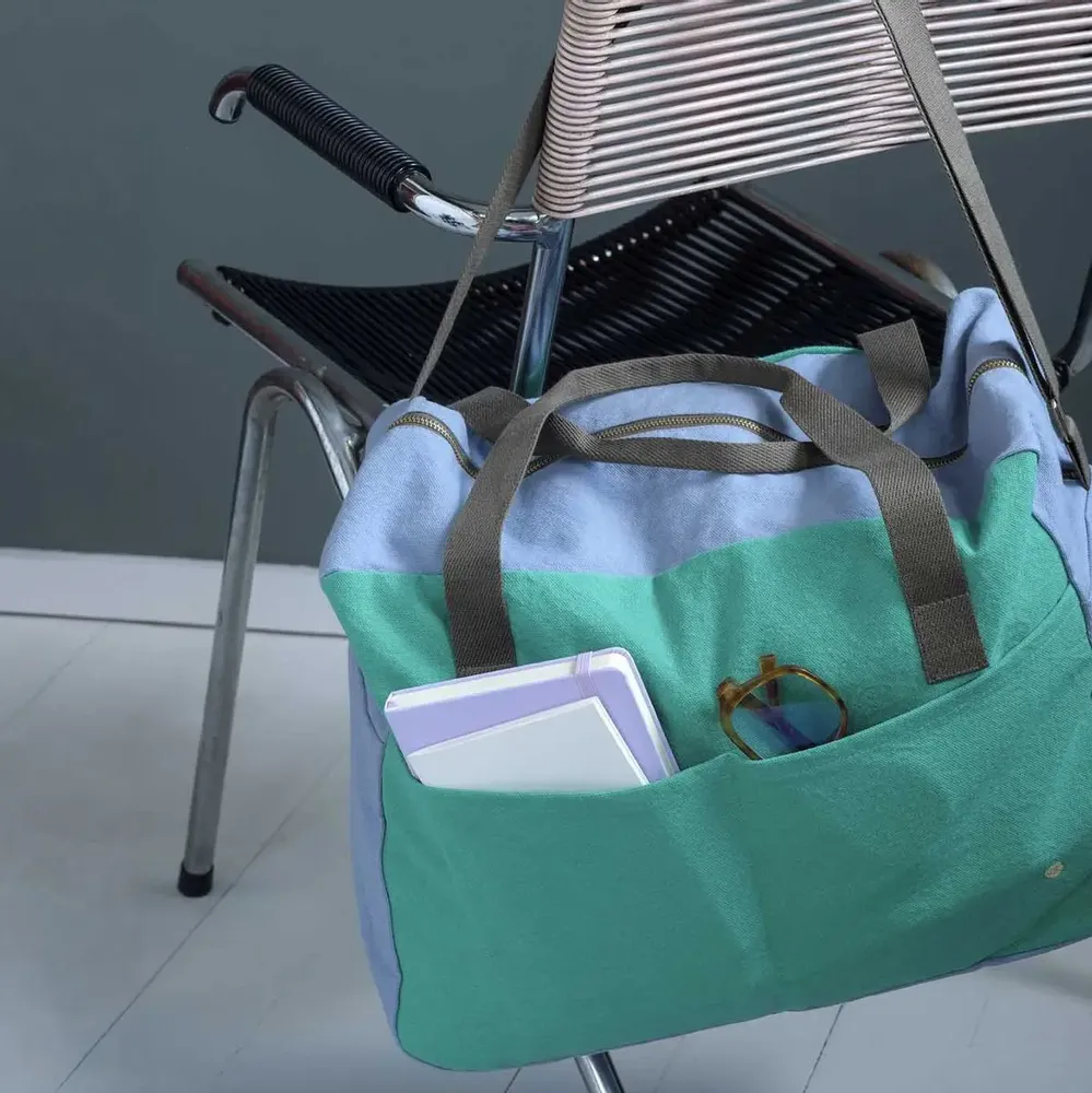 Sacs et cabas - Sac voyage Tricolo Détox bluetiful 30 x 42 x 20 - LA CERISE SUR LE GATEAU