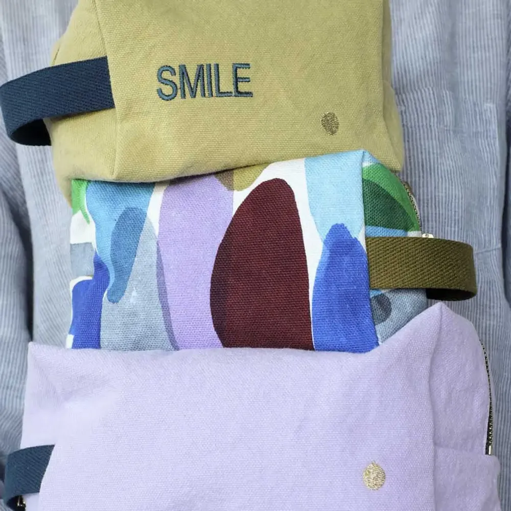 Clutches - Cube Pouch Joy Multicolore 10 X 16 X 10 - LA CERISE SUR LE GATEAU