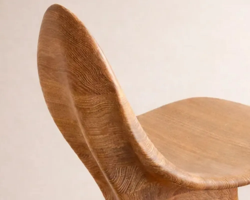 Chaises - Aphrodite Gen. II | Fauteuil Premium Sculpté | Chêne Européen Massif - NEXART