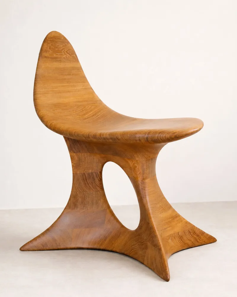 Chaises - Aphrodite Gen. II | Fauteuil Premium Sculpté | Chêne Européen Massif - NEXART