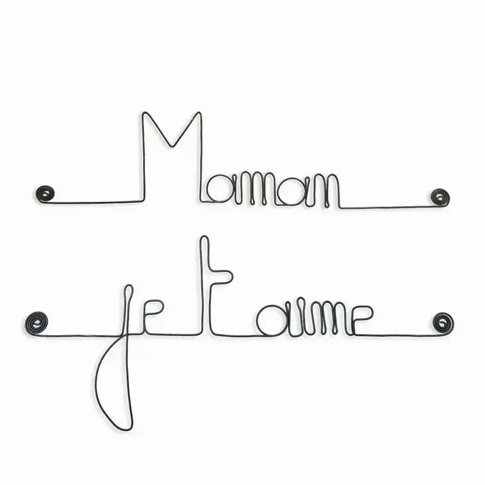 Other wall decoration - Mother's Day Gift “Mom I Love You” - Wall Decor - BIJOUX DE MUR