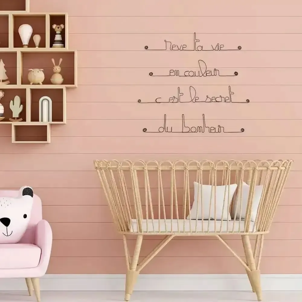 Other wall decoration - Metal Decor - Dream and Happiness - BIJOUX DE MUR