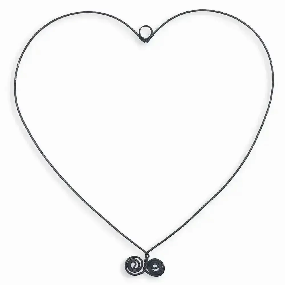 Children's bedrooms - Trio of Variegated Hearts wire wall decoration - BIJOUX DE MUR