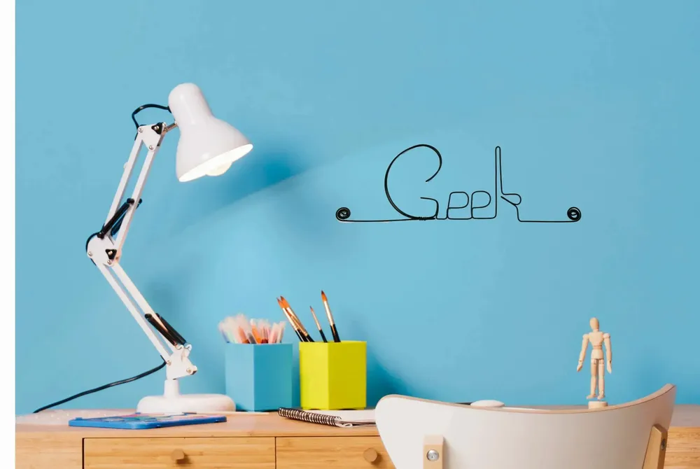 Children's decorative items - Geek Wire Wall Decoration - Pinnable - BIJOUX DE MUR