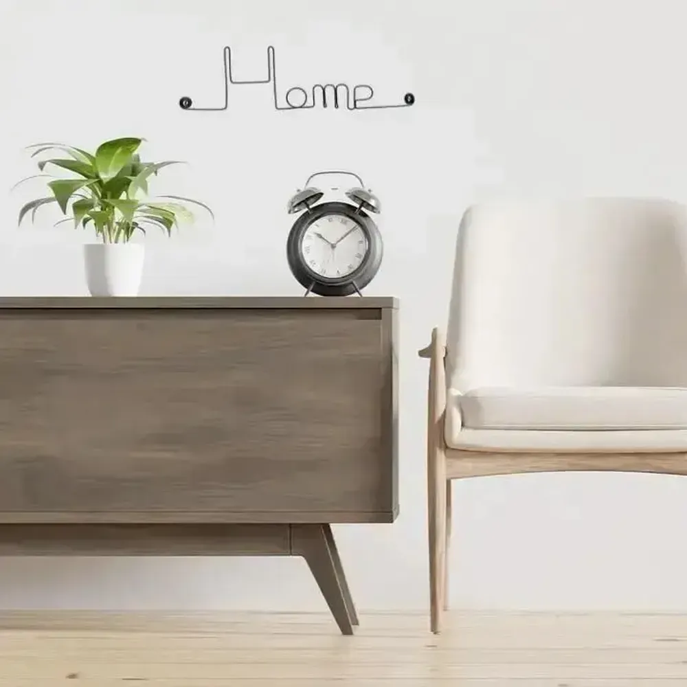 Other wall decoration - Wire Wall Decor\" Home\” - to pin - Wall Jewelry - BIJOUX DE MUR