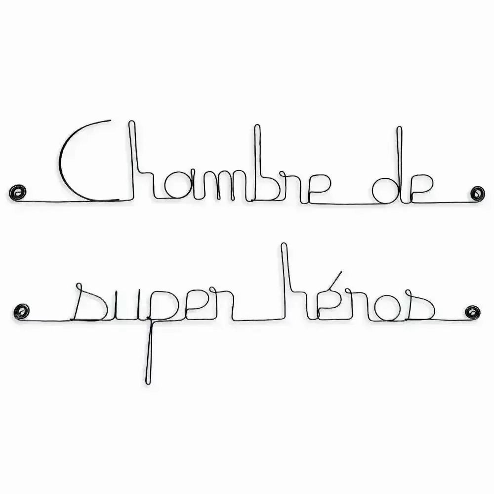 Objets déco enfant - Décoration murale Enfant :" Chambre de super héros " - BIJOUX DE MUR