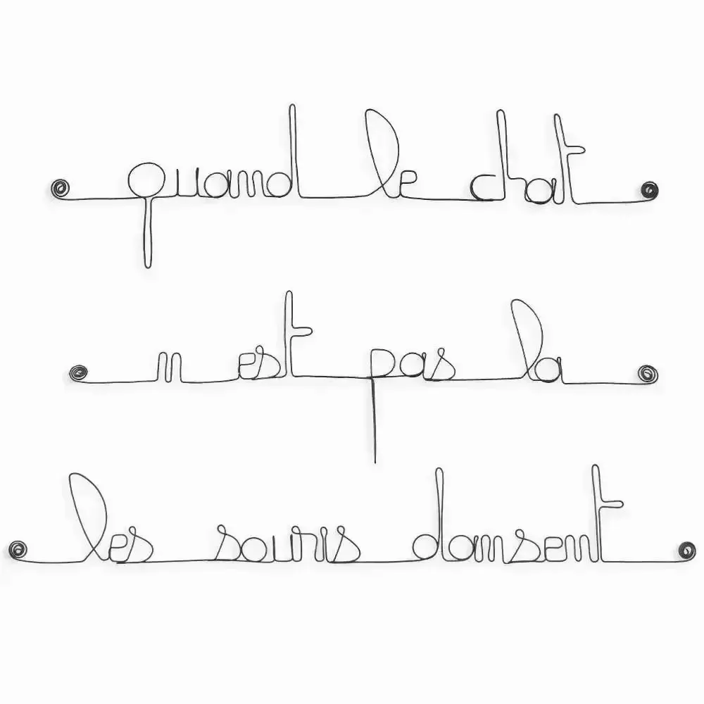 Objets déco enfant - PACK IMPLANTATION 10% OFF : Chat - Décoration Murale - BIJOUX DE MUR