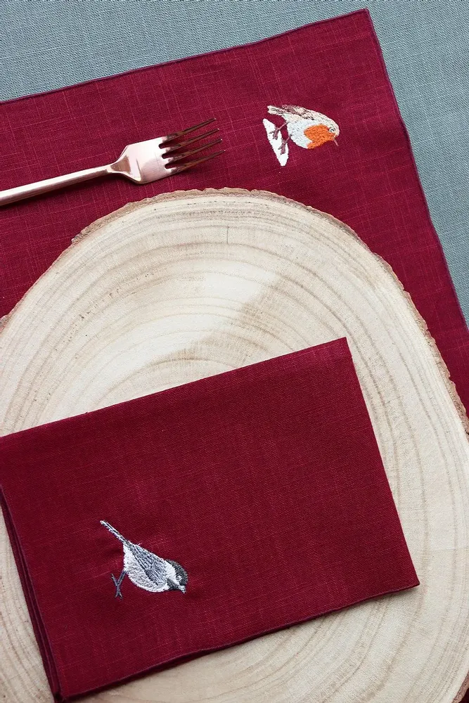 Table linen - Linen Napkin | UCCELLINI - GIARDINO SEGRETO