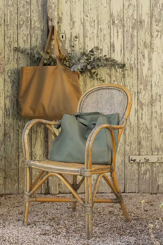 Bags and totes - Grace Recycled Shopping Bag Cannelle 35 X 40 X 15 - MAISON VIVARAISE - SDE VIVARAISE WINKLER