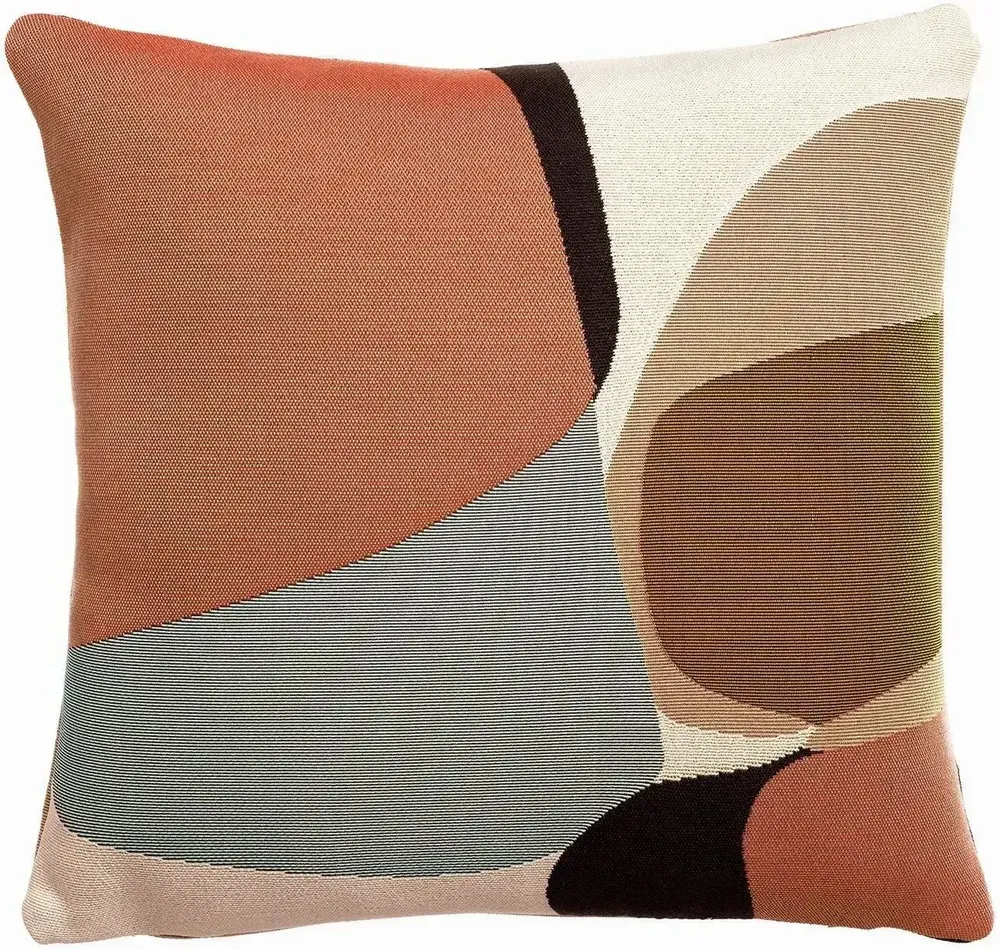 Cushions - Outdoor cushion Leana Moka 45 X 45 - MAISON VIVARAISE - SDE VIVARAISE WINKLER