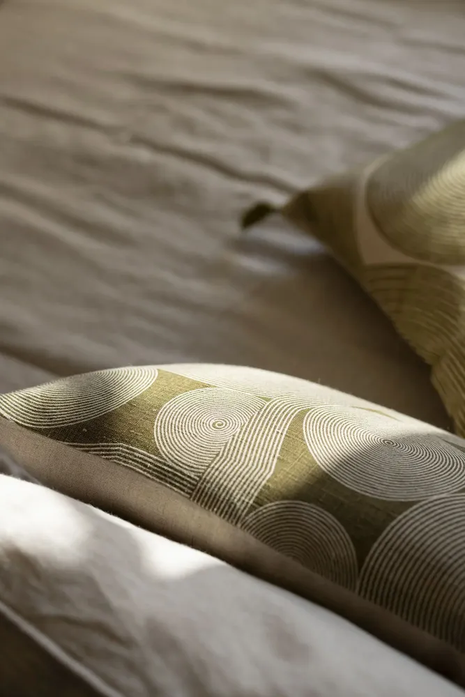 Coussins - Coussin imprimée Tito Naturel 30 x 50 - MAISON VIVARAISE - SDE VIVARAISE WINKLER