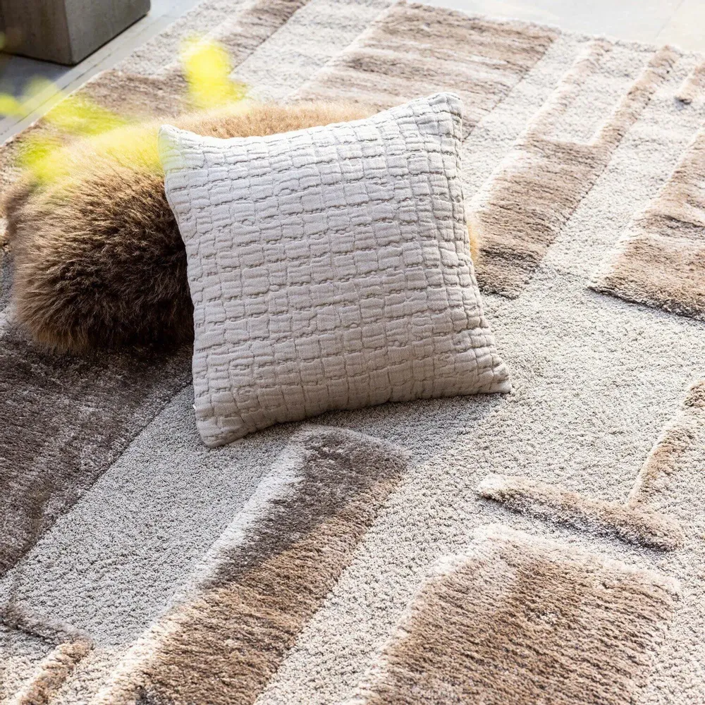 Coussins - Coussin Swami Muscade 45 x 45 - MAISON VIVARAISE - SDE VIVARAISE WINKLER