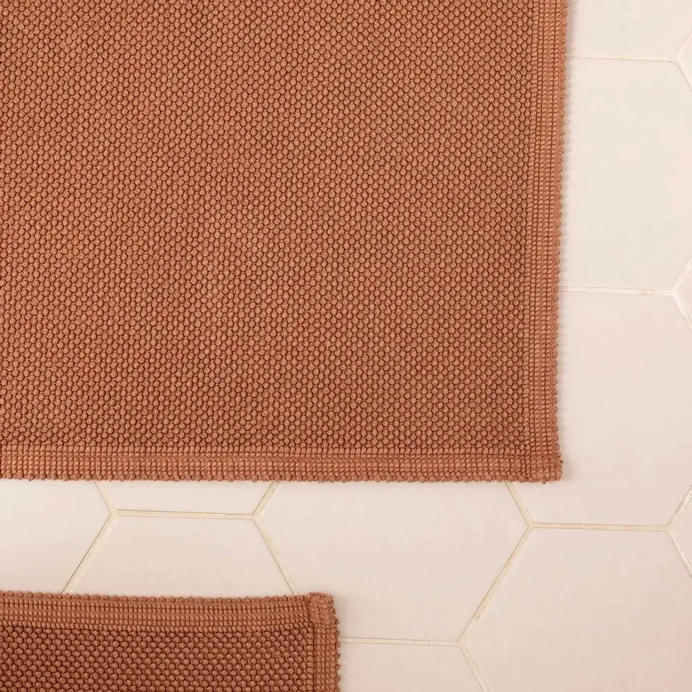 Other bath linens - Etia bath mat Cacao 54 X 64 - MAISON VIVARAISE - SDE VIVARAISE WINKLER