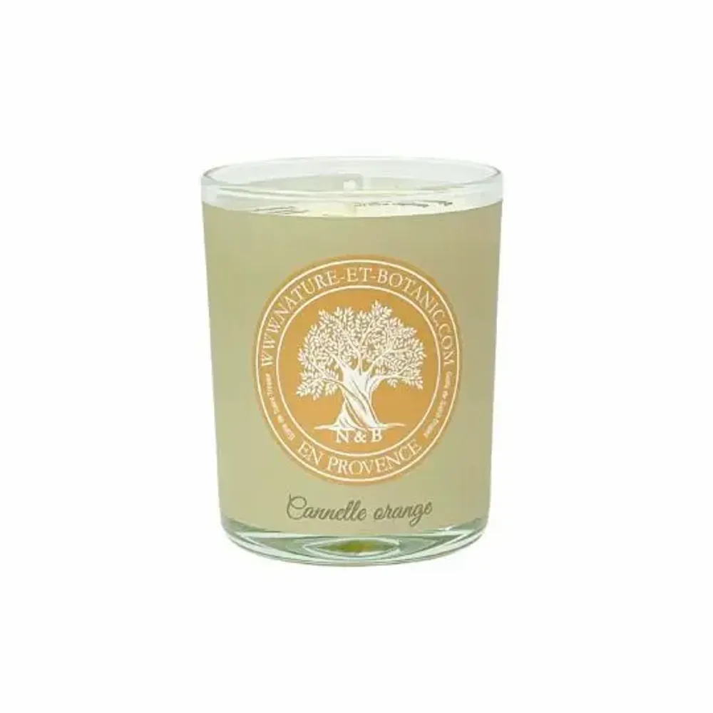 Bougies - BOUGIE PARFUMÉE PAR 6 (CANNELLE-ORANGE) - NATURE & BOTANIC
