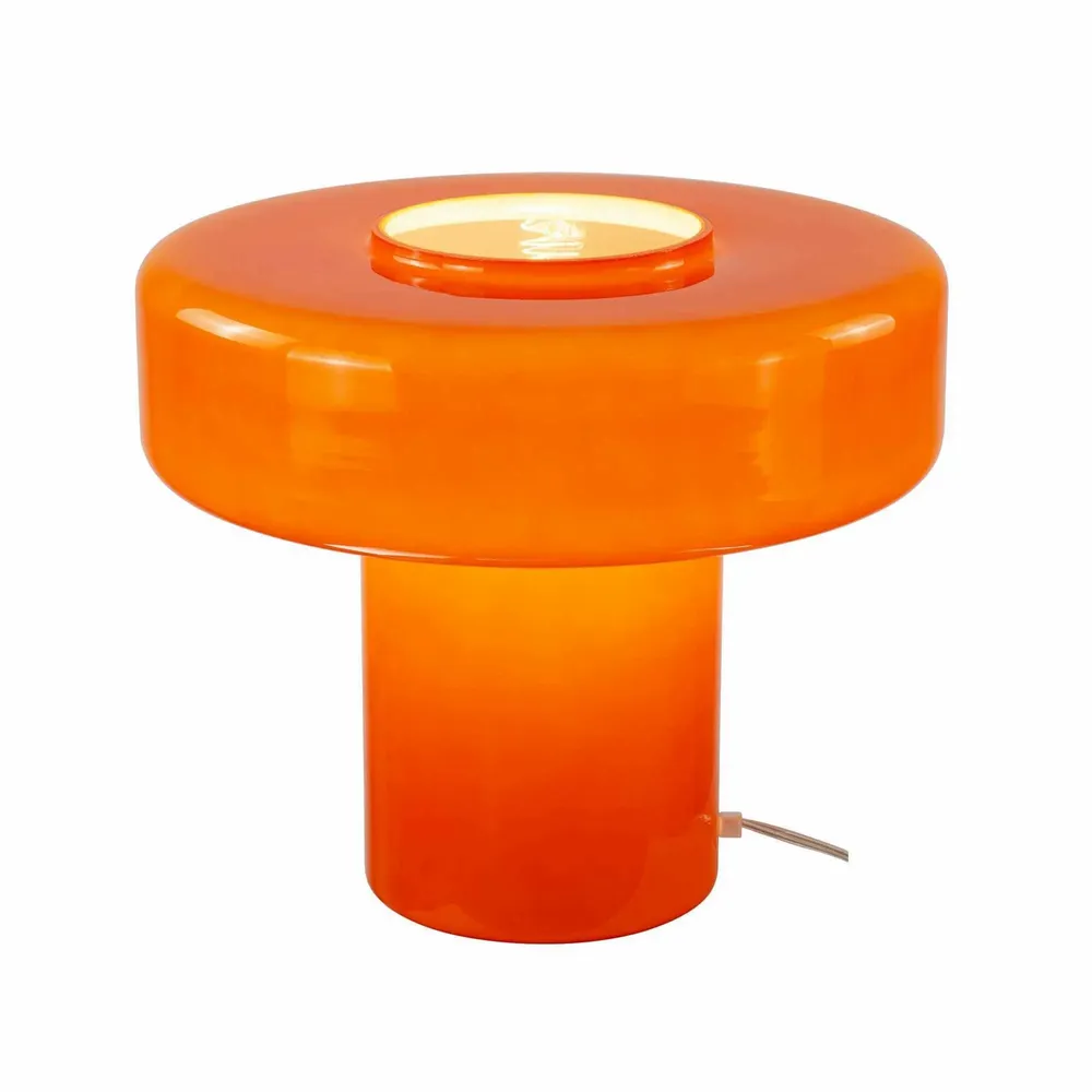 Lampes à poser - Lampe à poser XXL en verre orange, FOZA MAXI - C-CRÉATION | BOUDET