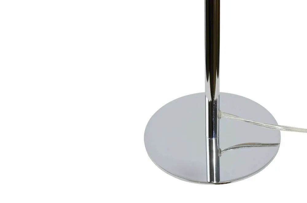 Table lamps - Orange glass and chrome metal table lamp, ZENI - C-CRÉATION | BOUDET