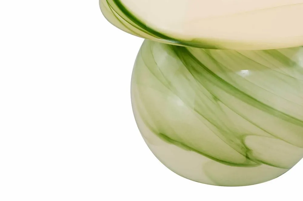 Table lamps - Green marbled-effect XXL glass table lamp, VOLPA - C-CRÉATION | BOUDET