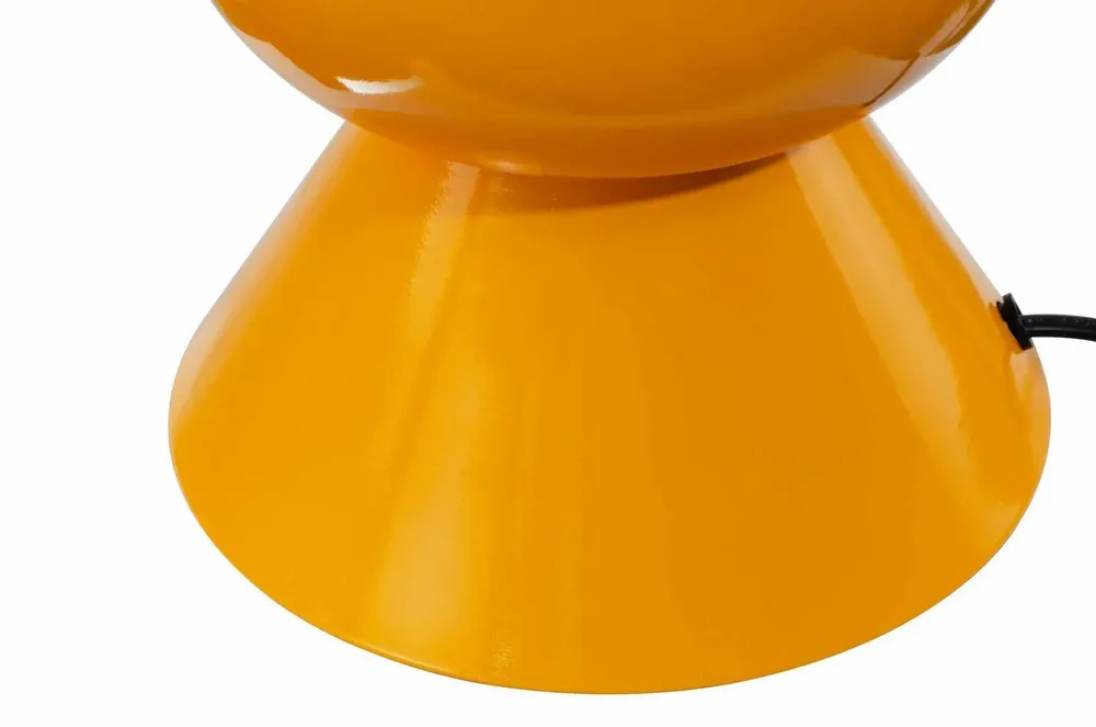 Lampes à poser - Lampe à poser en métal orange et verre opalin, PETITE DAME - C-CRÉATION | BOUDET