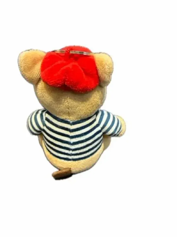 Soft toy - Louis le Bouledogue Français 12cm Keyring - LE PIGEON PARISIEN