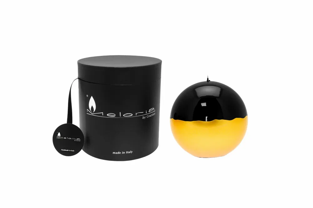 Candles - MELORIA BALL GLAMOUR - Bicolor sphere candles - GRAZIANI