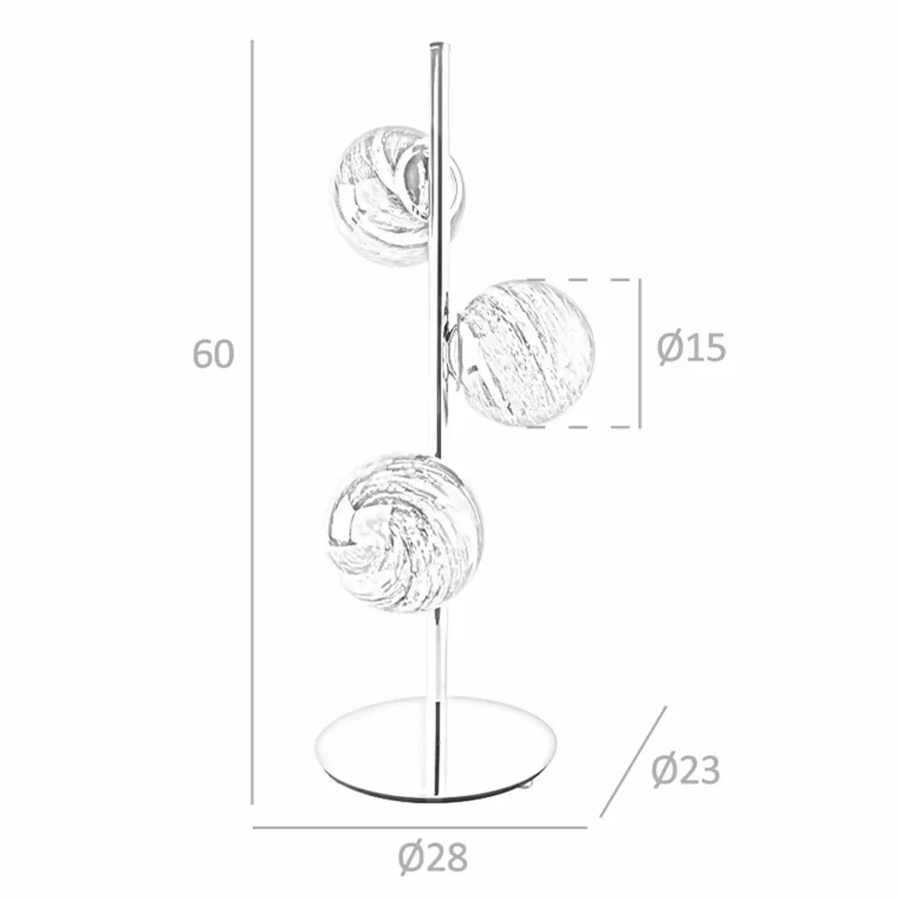 Lampes de table - Lampe de table en acier inoxydable - ANGEL CERDÁ