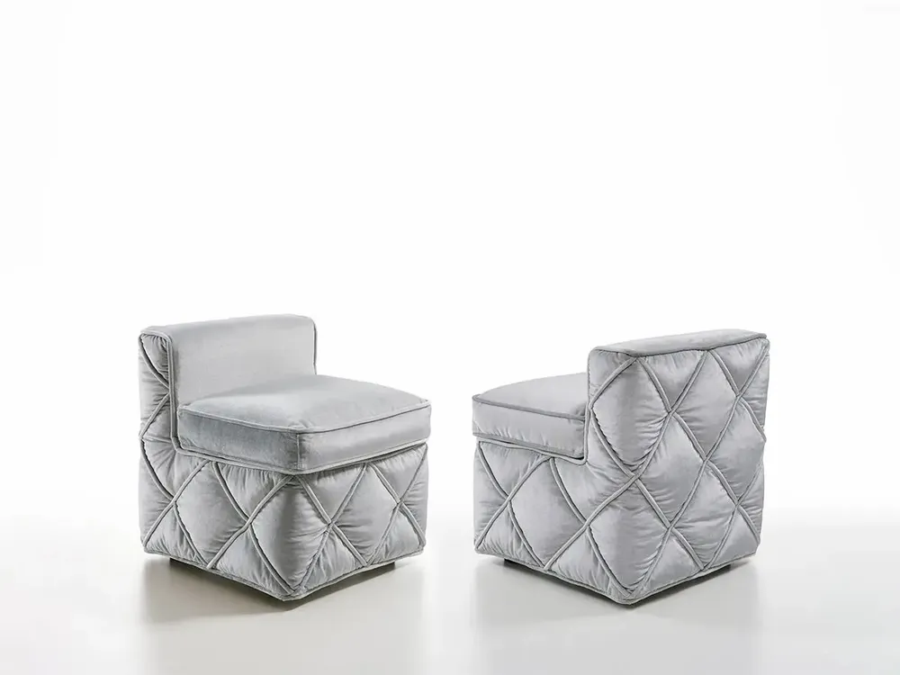 Poufs - POUF RICHMOND MINI - SIWA SOFT STYLE HOME