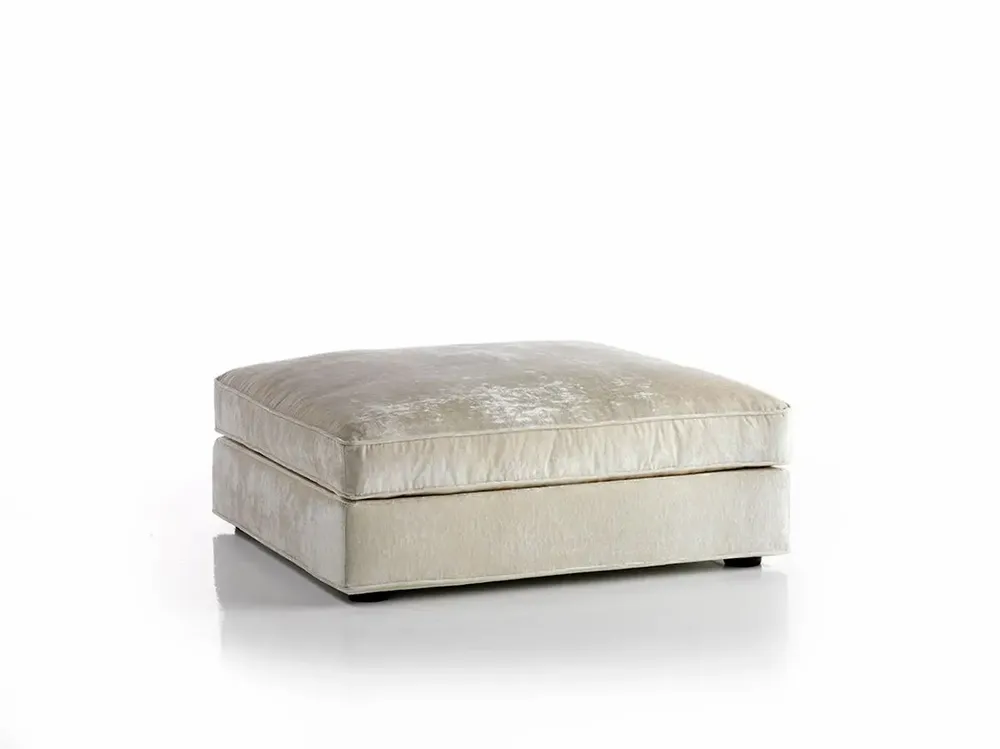 Ottomans - RICHMOND POUF SMOOTH - SIWA SOFT STYLE HOME