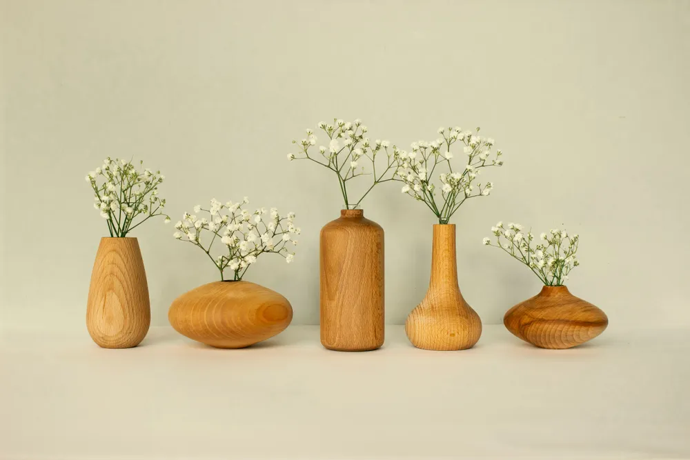 Vases - Wooden Vase - WOODEN STORY