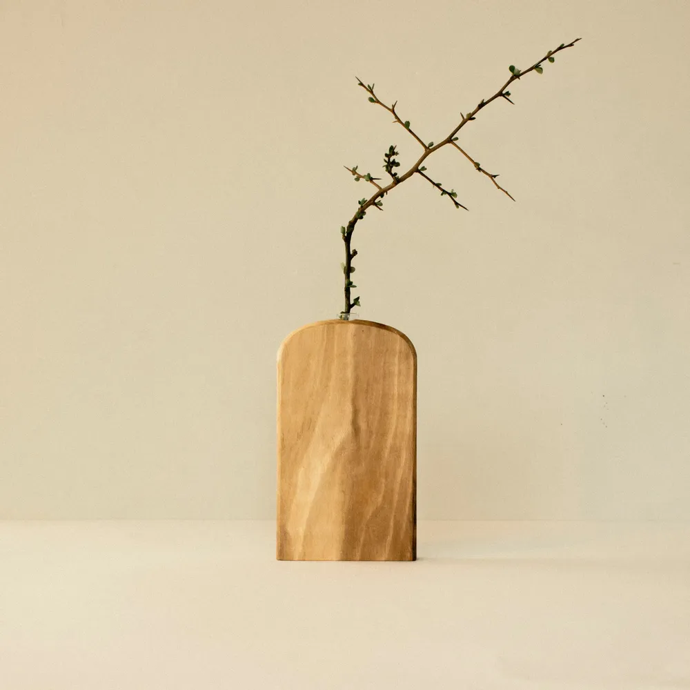 Floral decoration - Wooden Vase - WOODEN STORY