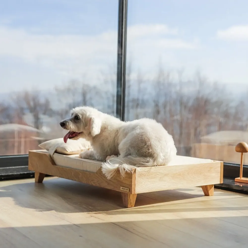 Beds - Wooden Pet Bed - WOODEN STORY