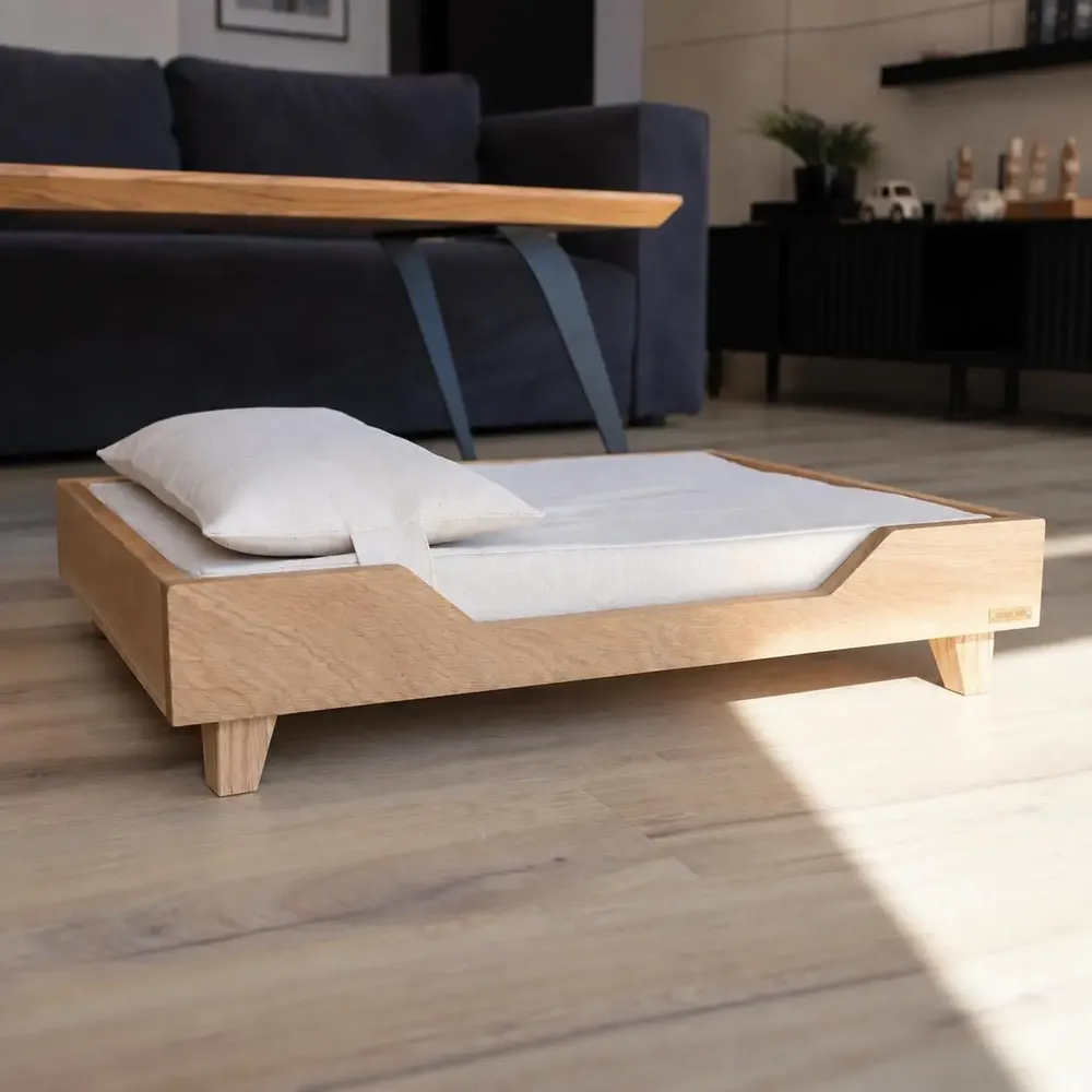 Beds - Wooden Pet Bed - WOODEN STORY