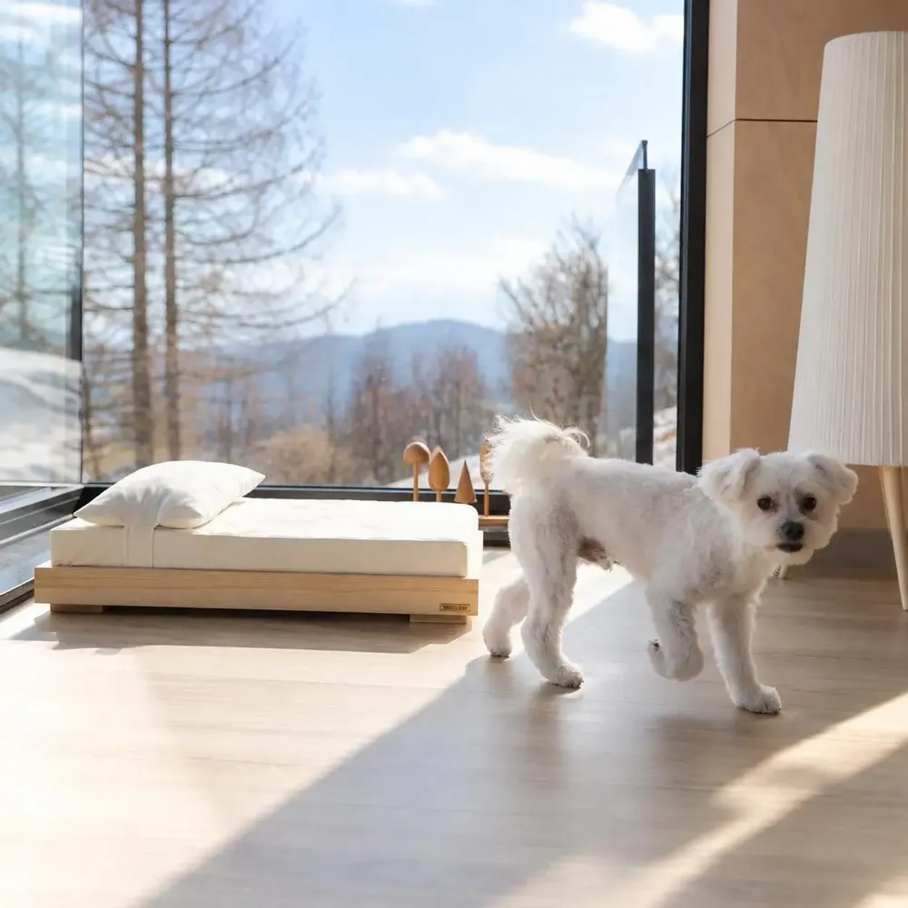 Beds - Wooden Pet Bed - WOODEN STORY