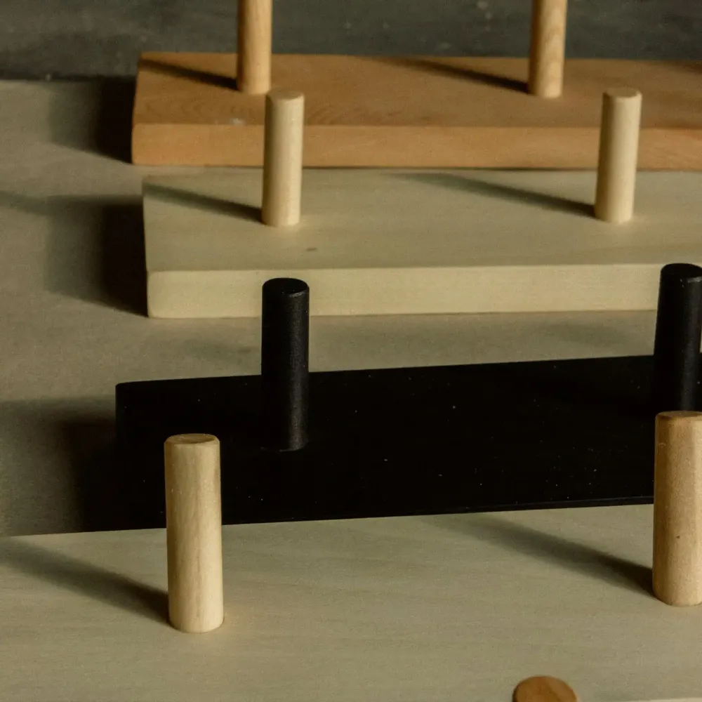 Wall ensembles - Wooden Wall Hooks - WOODEN STORY