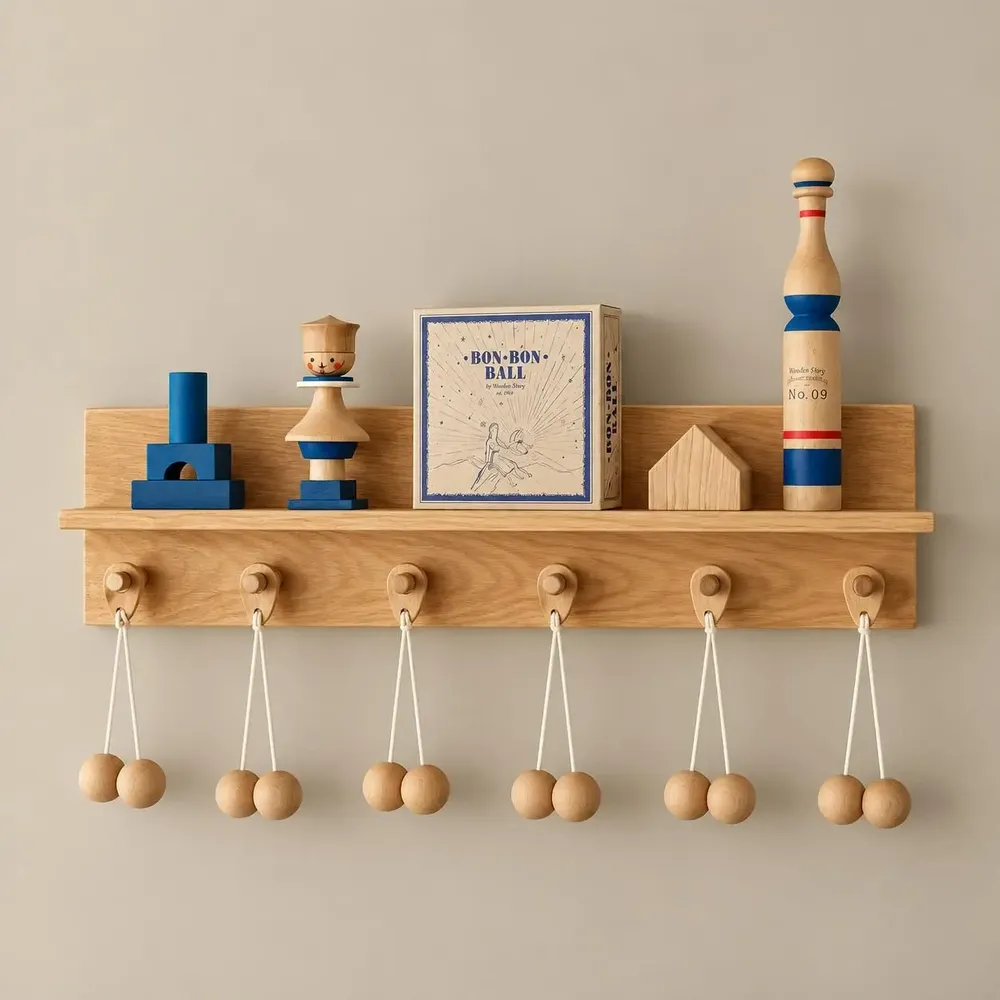Shelves - Wooden Wall Shelf - WOODEN STORY