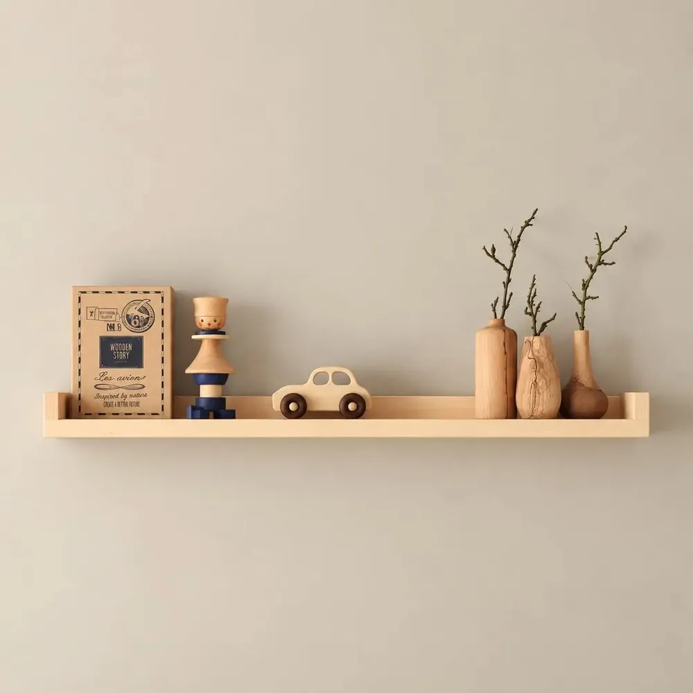 Shelves - Wooden Wall Shelf - WOODEN STORY