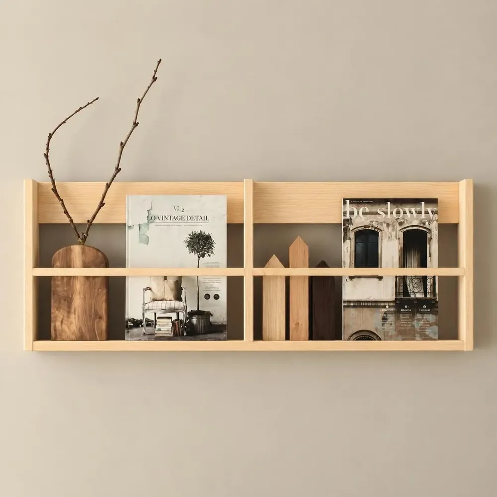Shelves - Wooden Wall Shelf - WOODEN STORY